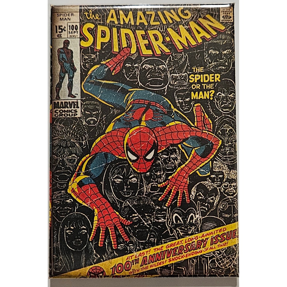 Amazing Spider-Man Comic Book Magnet  Marvel Comics‎